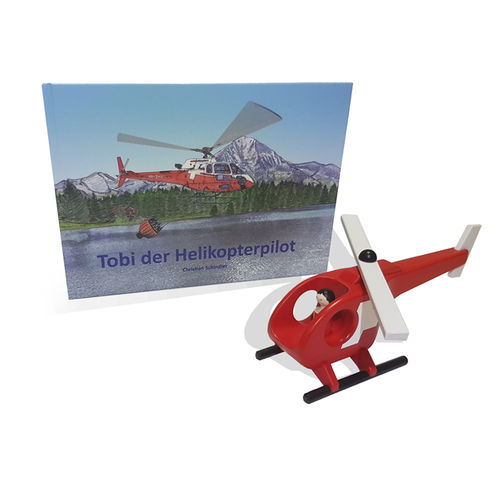 Kinderbuch Tobi und Helikopter Set